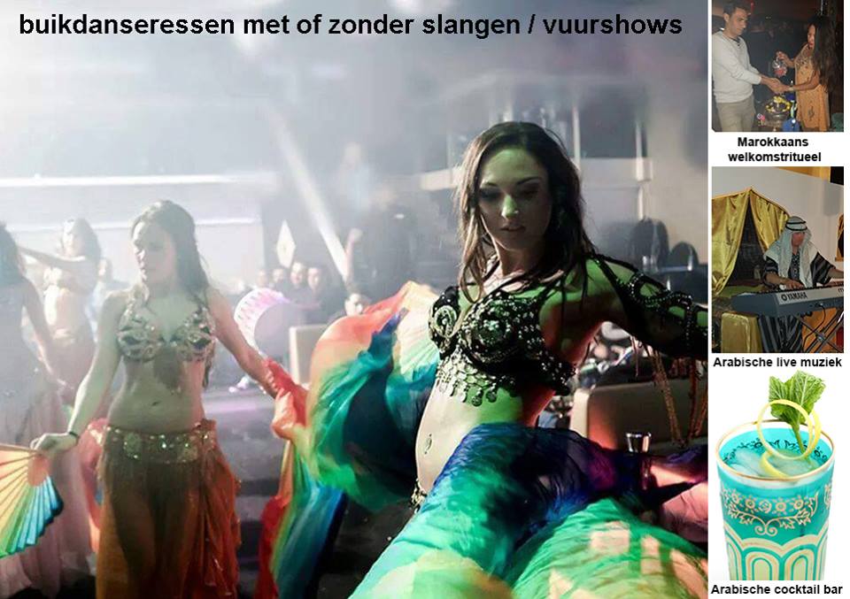 Indiase buikdanseressen en Bolywood feest